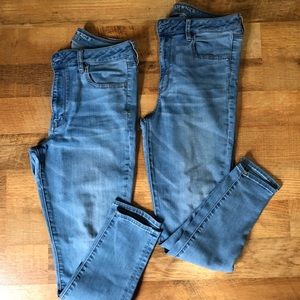 Bundle of 2 Aeo Jeans